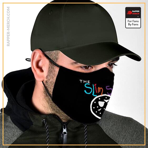 The Slim Shady Eminem Typography Art Black Face Mask RM0310