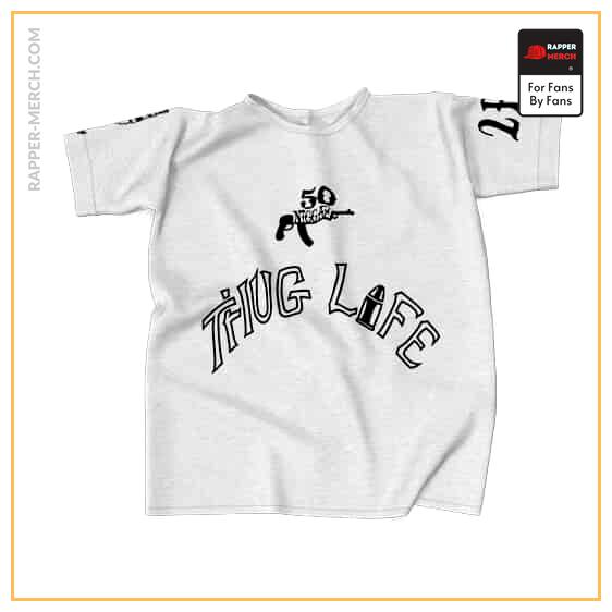 Thug Life 2Pac Shakur Body Tattoos Art T-Shirt RM0310