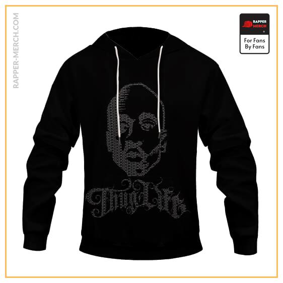 Thug Life 2Pac Shakur Typography Art Epic Pullover Hoodie RM0310