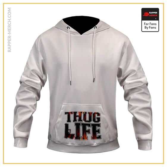 Thug Life Pistol Gun Artwork Dope Tupac Shakur Hoodie RM0310