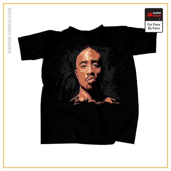 Thug Life Rapper 2Pac Face Art Epic T-Shirt RM0310