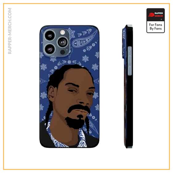 Thug Life Snoop Dogg LBC Crips Blue Bandana iPhone 13 Case RM0310