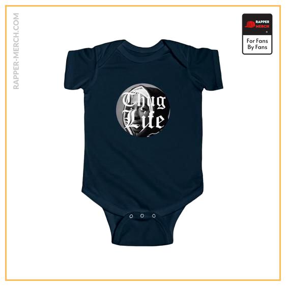 Thug Life Tupac Makaveli Dope Image Icon Baby Bodysuit RM0310