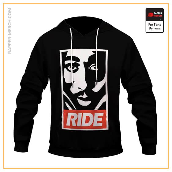 Thug Life Tupac Makaveli Ride Or Die Badass Hoodie Jacket RM0310