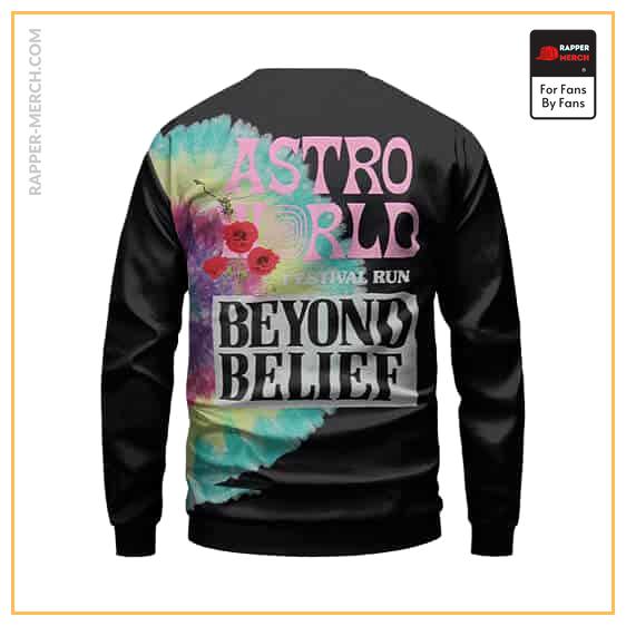 Travis Scott Astroworld Festival Run Beyond Belief Sweatshirt RM0410