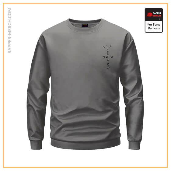 Travis Scott Astronomical Fortnite World Tour Gray Sweater RM0410