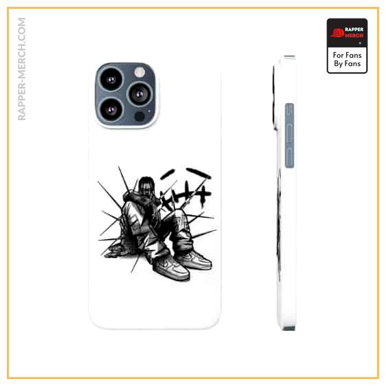 Travis Scott Cactus Jack Logo Black & White iPhone 13 Case RM0410
