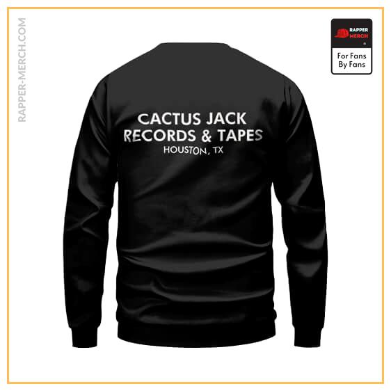 Travis Scott Cactus Jack Records Logo Black Sweater RM0410
