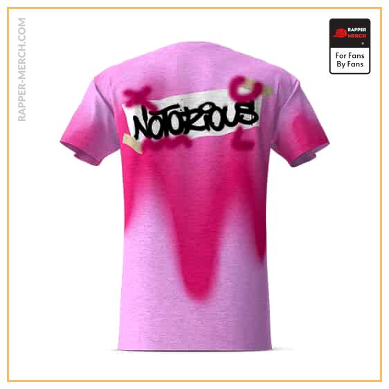 Tribute To Biggie Pink Spray Paint Design Shirt RP0310