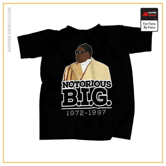 Tribute To Biggie Smalls 1972-1997 Black T-Shirt RP0310