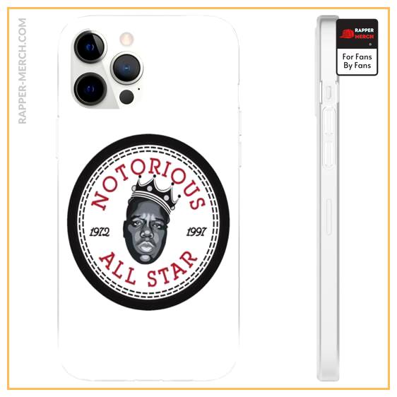 Tribute To Notorious Big All-Star Logo iPhone 12 Fitted Case RP0310