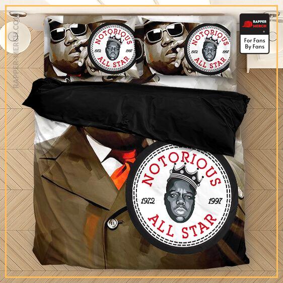 Tribute To Notorious Biggie Smalls All-Star Logo Bed Linen RP0310