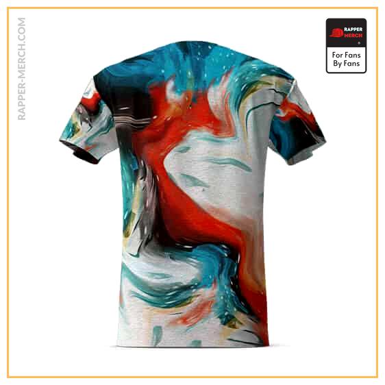 Trippy Color Art Biggie Counting Money Shirt RP0310