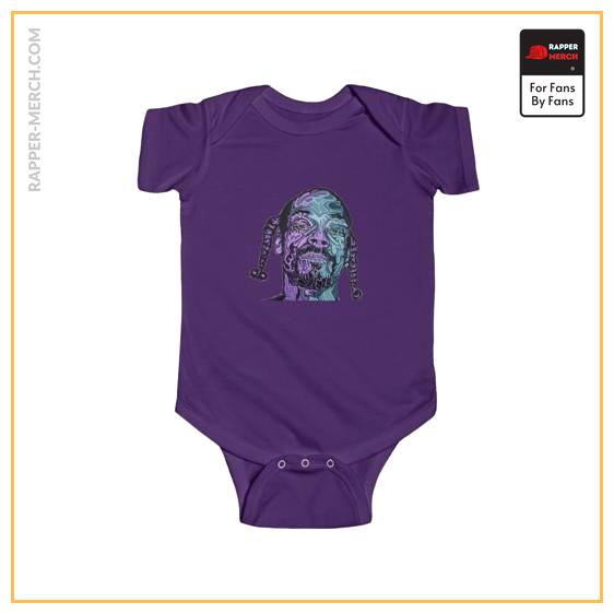Trippy Snoop Dogg Art Purple Haze Dope Baby Bodysuit RM0310