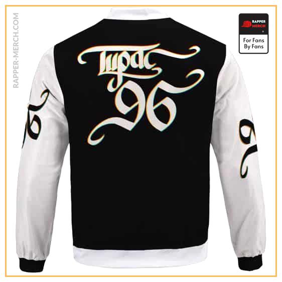 Trippy Tupac 96 Tribute West Coast Rap Icon Varsity Jacket RM0310