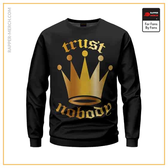 Trust Nobody Crown 2Pac Makaveli Art Sweatshirt RM0310