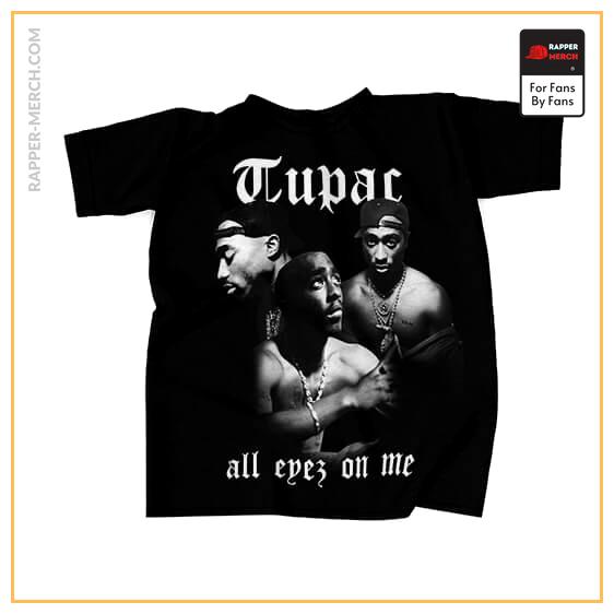 Tupac All Eyez On Me Monochrome Art Tees RM0310