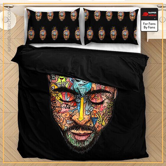 Tupac Amaru Shakur Colorized Artwork Fantastic Bedding Set RM0310