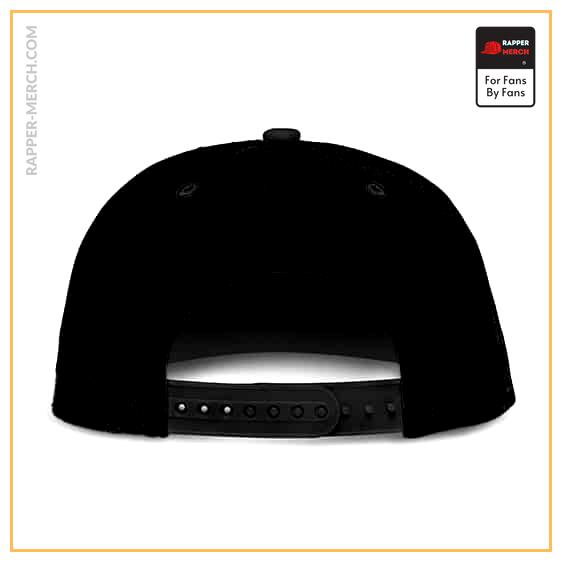 Tupac Amaru Shakur Portrait Design Black Snapback Hat RM0310