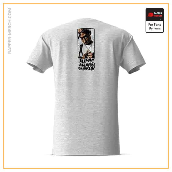 Tupac Amaru Shakur Typography Art T-Shirt RM0310