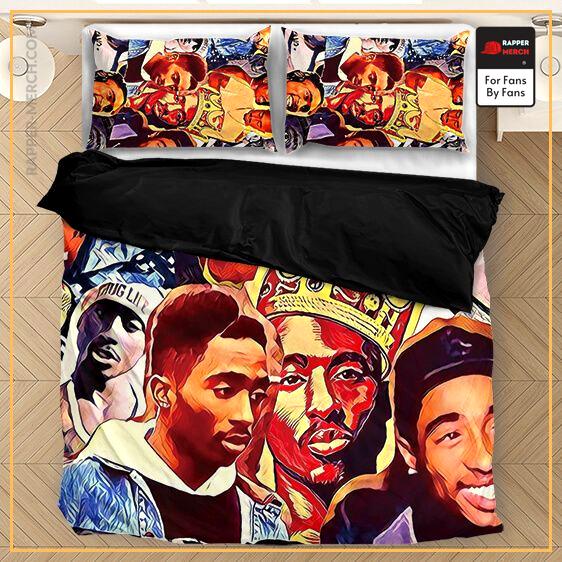 Tupac Amaru Shakur Wonderful Picture Collage Cool Bedding Set RM0310