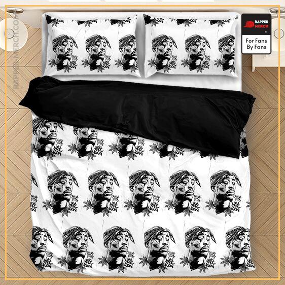 Tupac Amaru Shakur Zombie Art White Fantastic Bedding Set RM0310