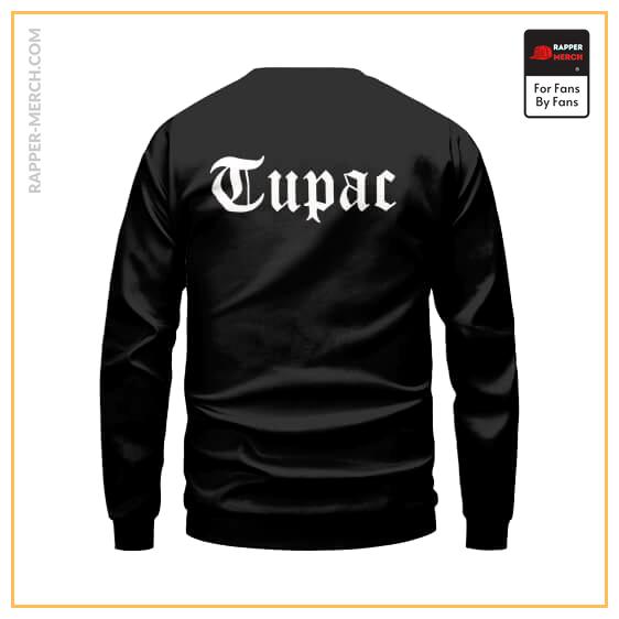 Tupac Makaveli All Eyez On Me Black Sweatshirt RM0310