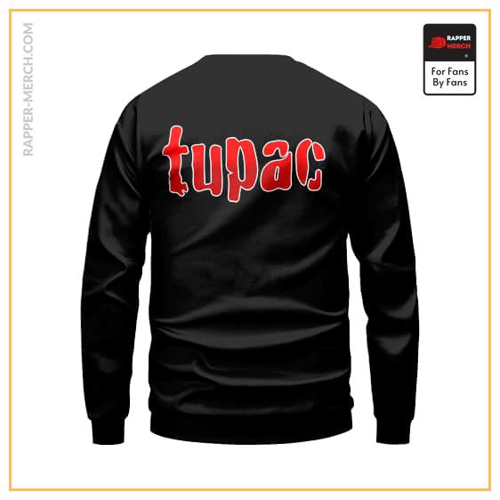 Tupac Makaveli Name Typography Art Sweatshirt RM0310