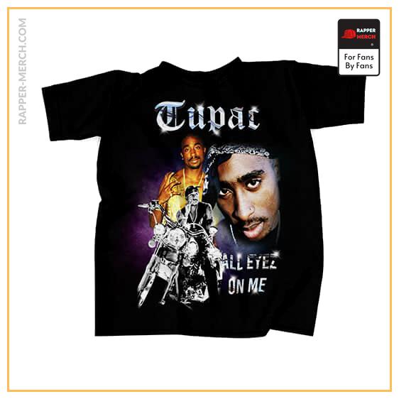 Tupac Shakur All Eyez On Me Vintage Style Shirt RM0310