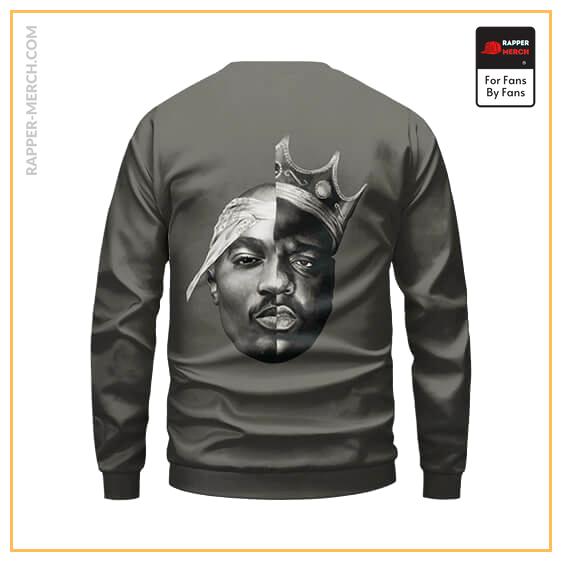 Tupac Shakur And Biggie Gangsta Art Sweatshirt RM0310