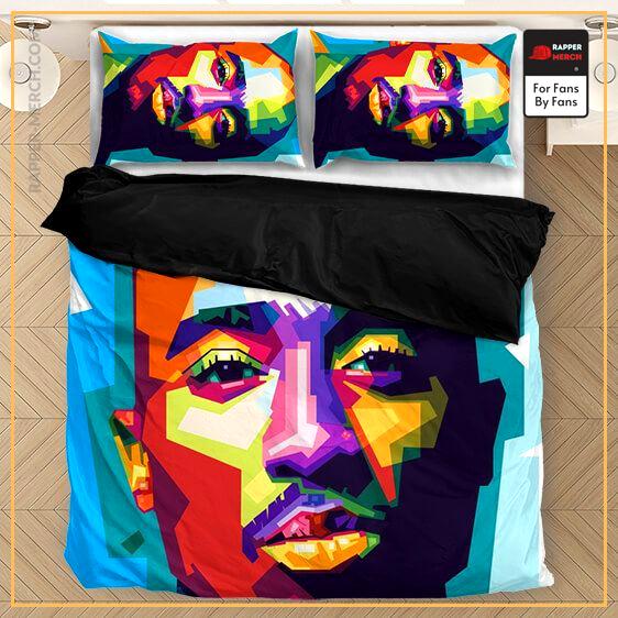 Tupac Shakur Colorful Design Cozy Awesome Bedding Set RM0310