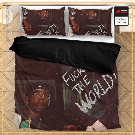 Tupac Shakur F The World Cool Amazing Dark Bedding Set RM0310