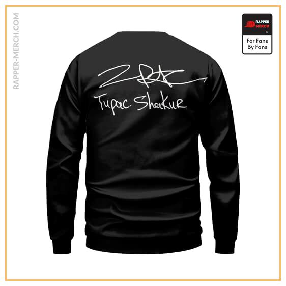 Tupac Shakur Iconic Photo & Signature Sweater RM0310