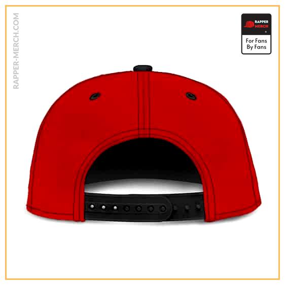Tupac Shakur Logo Minimalist Style Red Snapback Hat RM0310