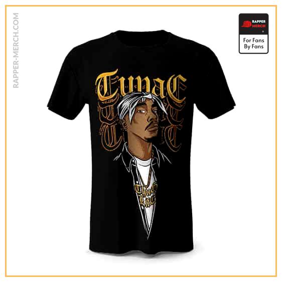 Tupac Thug Life Cartoon Artwork Dope T-Shirt RM0310