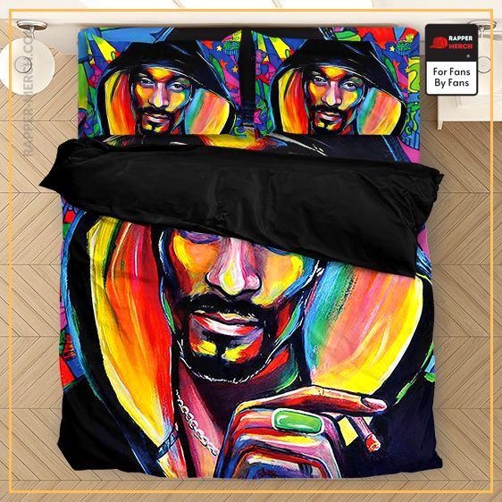 Unique Bigg Snoop Dogg Abstract Multicolor Bedding Set RM0310