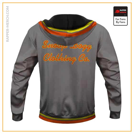 Unique Snoop Dogg Clothing Co. Gray Pullover Hoodie RM0310