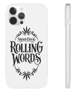 Snoop Doggy Dogg Rolling Words Minimalistic iPhone 12 Cover RM0310
