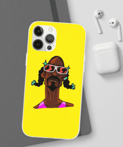 Awesome Snoop Dogg Caricature Yellow iPhone 12 Bumper Case RM0310