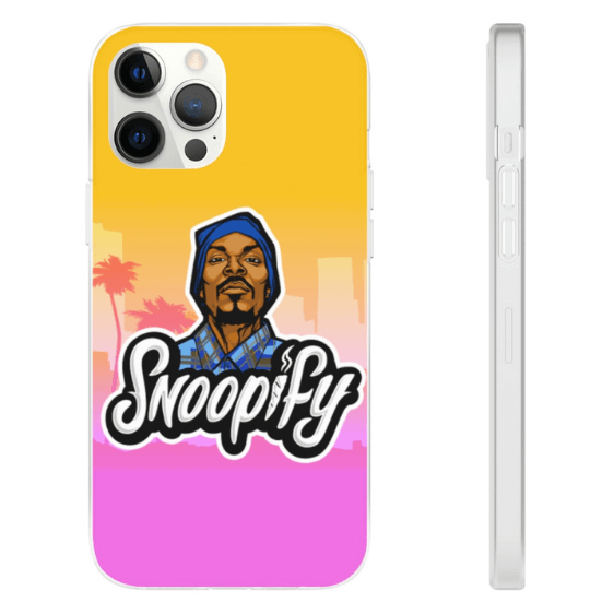 Gangsta Rapper Snoop Dogg Rollin' 20 Crips iPhone 12 Case RM0310