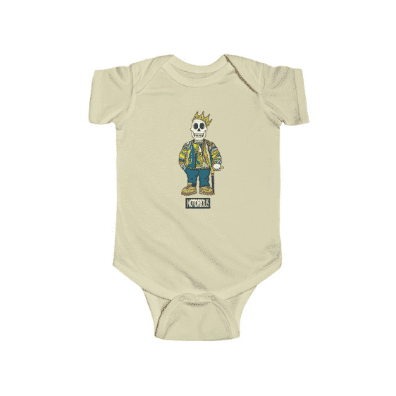 The Notorious BIG Skull Illustration Dope Baby Onesie RP0310