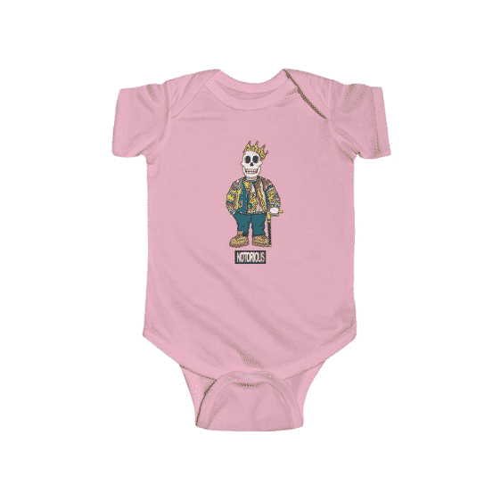 The Notorious BIG Skull Illustration Dope Baby Onesie RP0310
