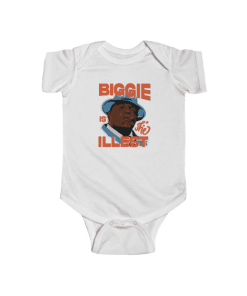 Biggie Is The Illest Hip-Hop Rapper Dope Newborn Bodysuit RP0310