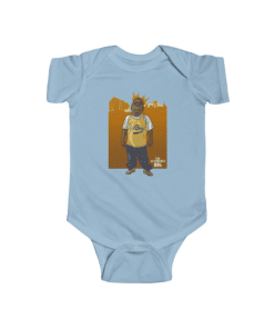 Brooklyn Badboy The Notorious Big Cartoon Art Baby Clothes RP0310