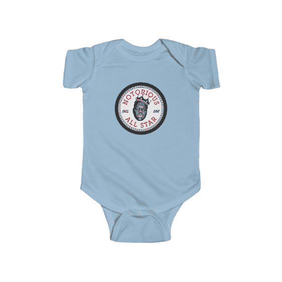 The Notorious BIG All-Star Logo Tribute Awesome Infant Onesie RP0310