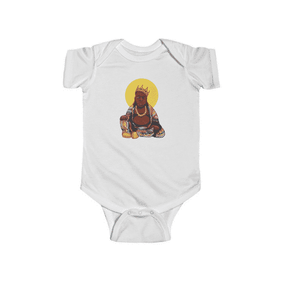 The Notorious BIG Buddha Parody Artwork Newborn Bodysuit RP0310