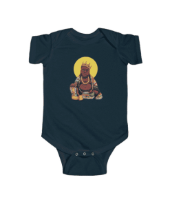 The Notorious BIG Buddha Parody Artwork Newborn Bodysuit RP0310