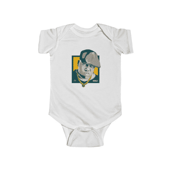 American Rapper The Notorious B.I.G. Art Cool Baby Onesie RP0310