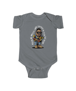 Biggie Smalls Big Poppa Song Illustration Awesome Baby Onesie RP0310