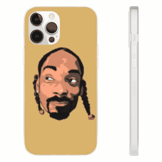 Westcoast Rapper Snoop Doggy Dogg Brown iPhone 12 Cover RM0310
